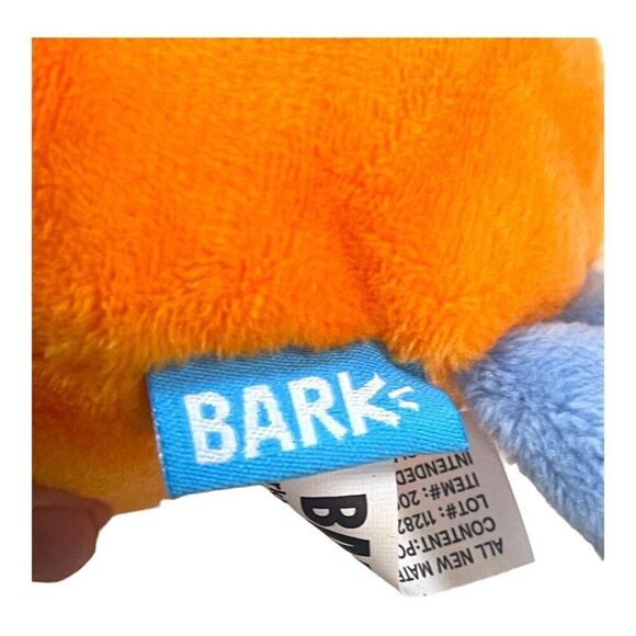 Barkbox Santiago Seal Dog Toy M/L 20+ lbs  Squeaker Crinkle Polyester Large - Picture 7 of 14